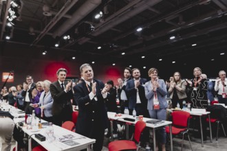 Bundesparteitag der Sozialdemokratischen Partei Deutschland (SPD) in Berlin, 09.12.2023. Von