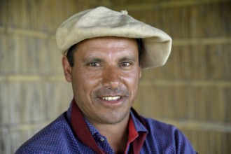 Gaucho at Puesto Mingo, portrait, Esteros del Iberá, at Concepción del Yaguareté Corá, Corrientes