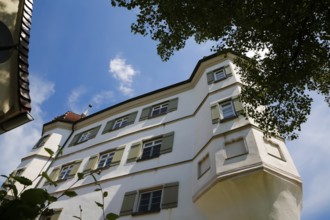 Bernstadt Castle, today municipal administration and local history museum, symmetrical baroque