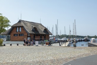 Harbour, Sellin, Rügen Island, Mecklenburg-Western Pomerania, Germany, Europe