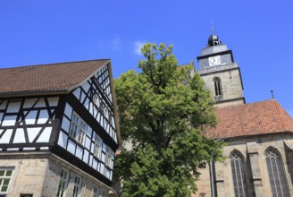 Holy Trinity Church, Eisfeld, Hildburghausen County, Thuringia, Bavaria, Germany, Europe