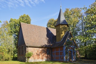 Historic St. John's Chapel, European Route of Brick Gothic, Adendorf, Lüneburg County, Lower