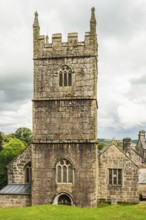 Church in Lanhydrock House and Garden, Bodmin, Cornwall, England, UK