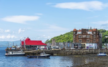 Oban Bay and Marina, Oban, Argyll and Bute, Scotland, UK