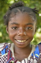 Girl, Portrait, Nkala, Bandundu Province, Democratic Republic of the Congo