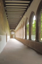 Cloister in the Carmelite Monastery, Monastery, Institute for Urban History, Old Town, Main,