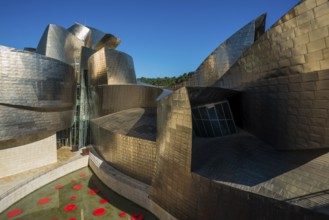 Guggenheim Museum Bilbao, architect Frank O. Gehry, Bilbao, Basque Country, Spain, Europe