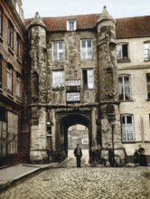 Hotel des Guises, Calais, France, c. 1890, Historic, digitally enhanced reproduction of a