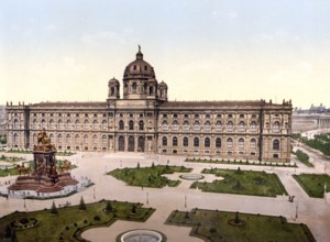 K.K. Museum in Vienna, Austria, c. 1890, Historic, digitally restored reproduction from a 19th