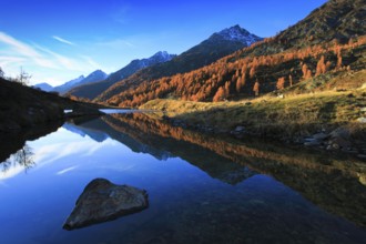 Grundsee, Lötschental, Valais, Switzerland, Europe