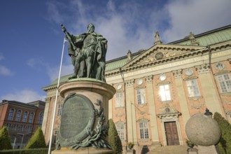 Statue of Gustavo Erici, Riddarhuset, Assembly House of the Swedish Nobility, Stockholm, Sweden,