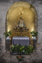 Small altar in the early medieval church of Sant'Eufemia from the second half of the 4th century,