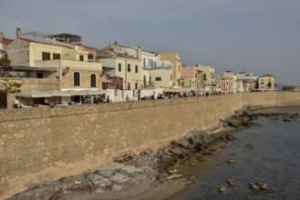 Ancient city wall, Alghero, Sassari Province, Sardinia, Italy, Europe