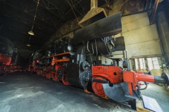 Saxon Railway Museum Chemnitz, steam locomotive 38205