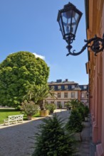 Biebrich Palace from the palace park side, Wiesbaden, Hesse, Germany, Europe