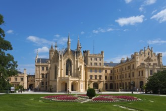 Lednice Castle, Lednice, Eisgrub, Breclav, Jihomoravský kraj, part of the Lednice-Valtice Cultural