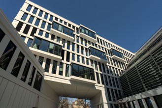 New buildings and housing at Anhalter Bahnhof, Berlin-Kreuzberg, Germany, Europe