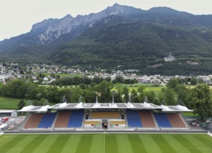 Rheinpark Stadium, FC Vaduz, Vaduz, Liechtenstein, Europe