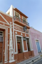 Former Hotel Colonial building, Campeche city, Campeche State, Mexico, Central America