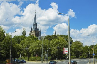 The Briesnitz Church is one of the oldest churches in Dresden and Saxony with a crypt and a tower