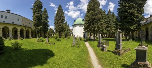 Burial Ground and Arcades with Gabriel Chapel, Mausoleum for Prince Archbishop Wolf Dietrich,