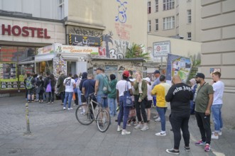 Mustafa's Gemüse Kebap, Mehringdamm, Kreuzberg, Berlin, Germany, Europe