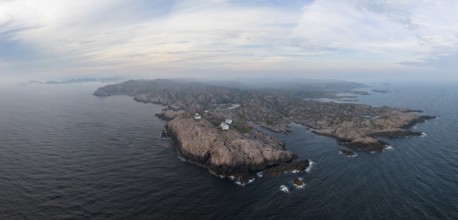 Lindesnes lighthouse at Norway's southernmost point, South Cape, Norway, Europe