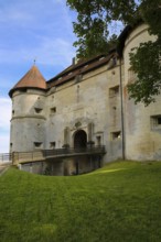 North Gate, Hellenstein Castle, historic building, fortification, castle complex, residence, spur