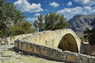 Old Venetian Bridge, Preveli, Crete, Greece, Europe