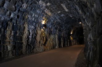 Historic tunnel of the Gardena Railway, Army Field Railway, Museum, Saint Christina, Santa