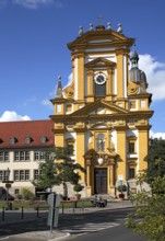 Petrini Church, town church of Kitzingen, Lower Franconia, Bavaria, Germany, designed by Antonio