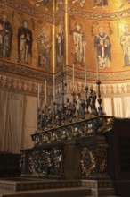 City of Monreale, in the Cathedral of Santa Maria Nuova, Unesco World Heritage Site, Sicily, Italy,