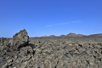 Montaña del Señalo Volcano, Timanfaya National Park, Lanzarote, Canary Islands, Spain, Europe