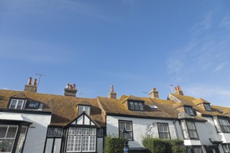 Roofs and Chimneys, Rye, East Sussex, England, United Kingdom, Europe