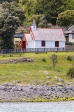 Kleine Onuku-Kirche, Banks Peninsular, Canterbury, Akaroa, Neuseeland