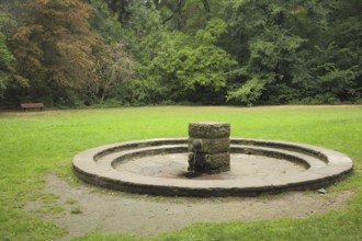 Selzerbrunnen from 1939, Nied, Main, Frankfurt, Hesse, Germany, Europe