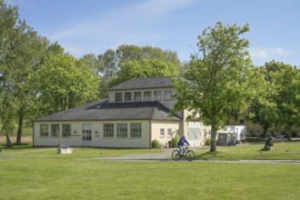 Hans Wimmer sculptor's studio, Park, Gottorf Castle, Schleswig, Schleswig-Holstein, Germany, Europe