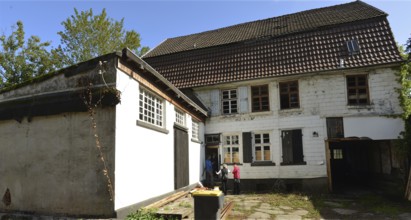 The Open Monument Day on 10.09.2017 in Iserlohn. Monument Altstadt 52 under renovation, Germany,