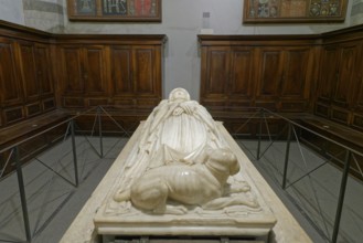 Tomb of Ilaria del Caretto, Monumento funebre a Ilaria del Carretto, sculptor Jacopo della Quercia,