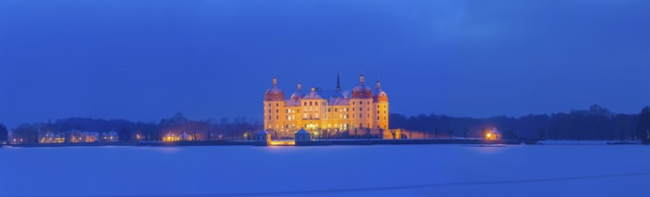 Moritzburg Baroque Palace in Winter