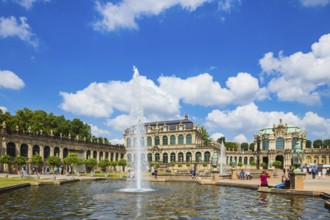 The Zwinger in Dresden is one of the most famous baroque buildings in Germany And it houses museums