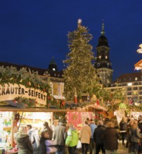 The Striezelmarkt, which has been held since 1434, is the oldest Christmas market in Germany and