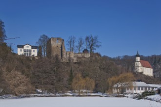 Tharandt castle ruins