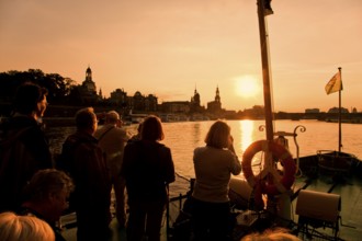 Steamboat trip on the Elbe in Dresden