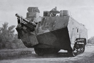 Rapid fire tank, Mai 1917, France, Europe