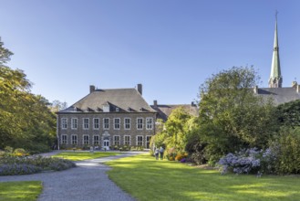 Val-Dieu Abbey, former Cistercian monastery in the Berwinne valley near Aubel, Pays de Herve,