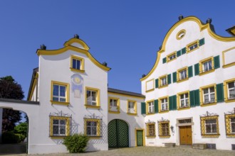 Heckelhaus, Town Hall, Allersberg, Franconian Lake District, Middle Franconia, Franconia, Bavaria,