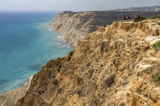 The cliffs of Cape Aspro near Pissouri, Cyprus, Europe