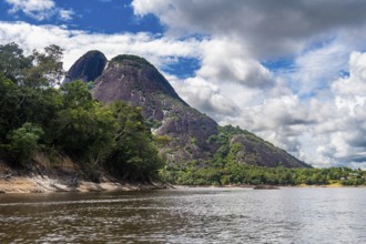 Huge granite hills, Cerros de Mavecure, Eastern Colombia