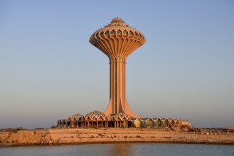 Water Tower on the Corniche, Al Khobar, ash-Sharqiyya Province, Persian Gulf, Saudi Arabia, Asia